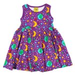 DUNS Cotton "Mother Earth" Sleeveless Dress with Gather (86cm/12-18M)