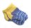 KSS Yellow/Blue Knitted Socks (3-6 Months)