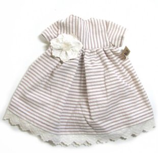 KSS Striped Cotton Dress for 18" Doll