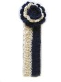 KSS Navy/Offwhite Cotton Headband 17-20" (2-4 Years)