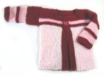 KSS Red/Pink Sideways Sweater/Jacket (18 Months)