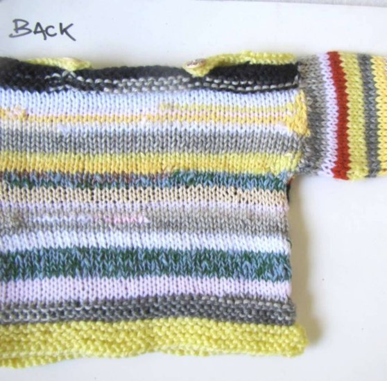 KSS Multi Colored Striped Soft Sweater 2T - Click Image to Close