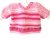 KSS Pink/White Striped Toddler Sweater Vest (3 Years) SALE!