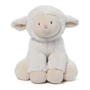 GUND Baby Lopsy Lamb Keywind Musical Stuffed Animal 4050770