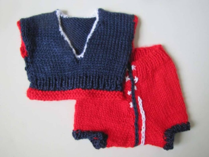 KSS Sweater Vest and Diaper Cover 3 Months SW-457