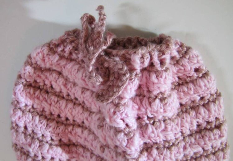 KSS Mauve/Pink Cotton Ponytail Hat 15