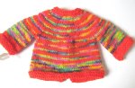 KSS Colorful Crayon Sweater/Cardigan 3 Months