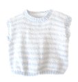 KSS Traditional Light Blue/White Sweater Vest (1-2 Years/3T) SW-244