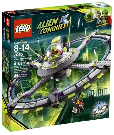 LEGO Space Alien Mothership - Click Image to Close