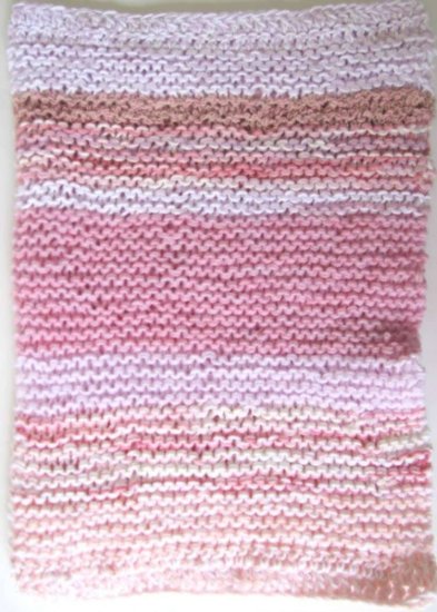 KSS Pink Baby Blanket 23"x29" Newborn and up - Click Image to Close