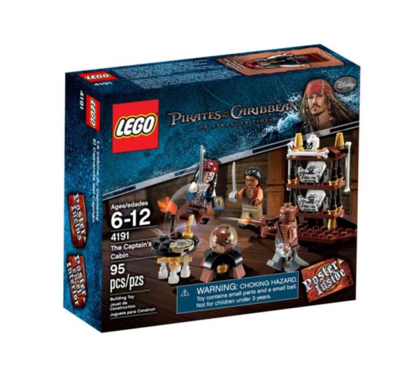 LEGO Pirates of the Caribbean The Captain's Cabin - Click Image to Close
