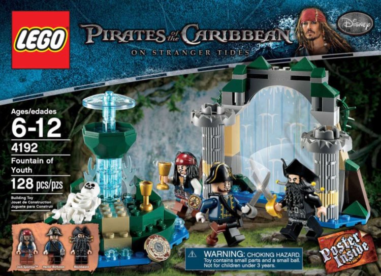 LEGO Pirates of the Caribbean Aqua de Vida