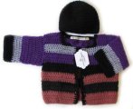 KSS Crocheted Multicolor Sweater/Jacket (2 Years)