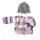 KSS Heavy Pink/Grey Baby Sweater/Jacket (6 Months)