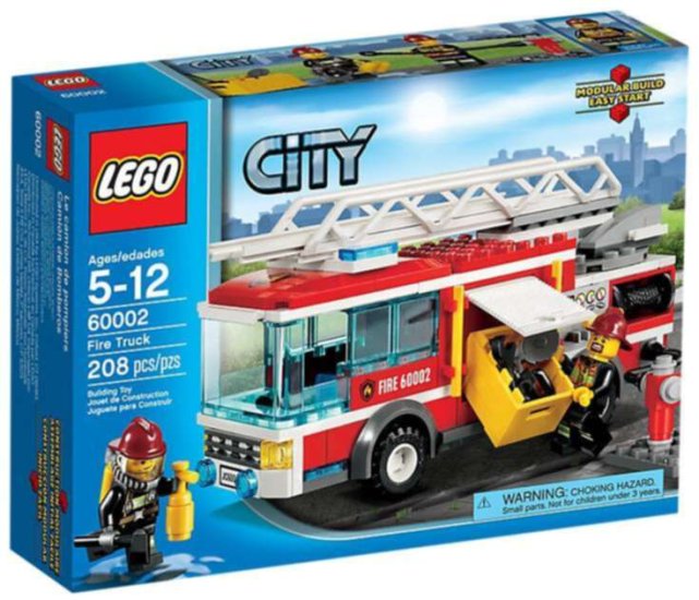 LEGO City Fire Truck 60002 - Click Image to Close
