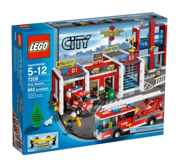 LEGO City Fire Station - Click Image to Close