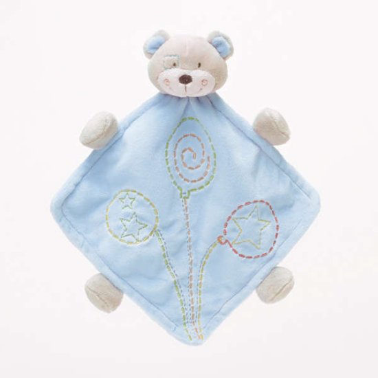 Teddykompaniet Ba-Bi-Boo Blanky Teddy Bear (Snuttefilt, Nalle) - Click Image to Close