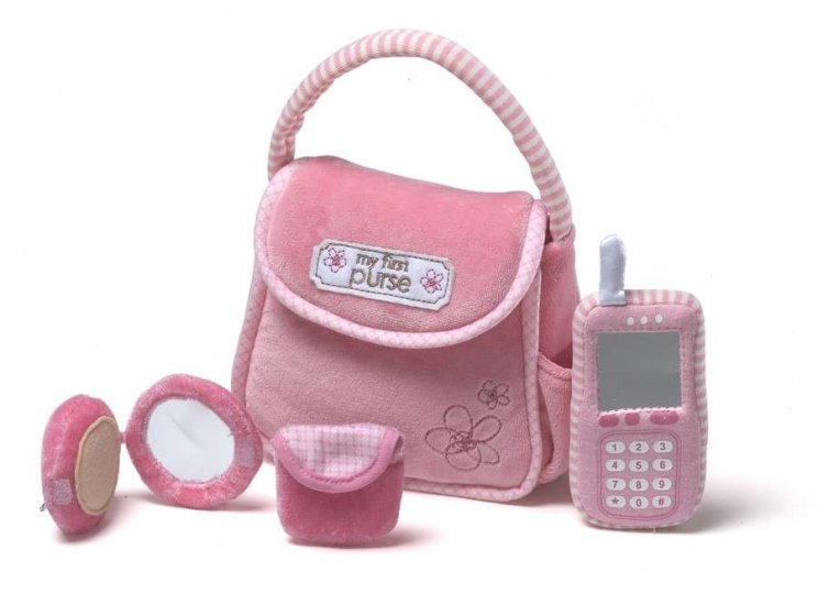 GUND My First Pink Purse Playset 320099 - Click Image to Close
