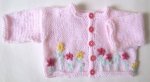 KSS Pink Sweater with Diaper Cover and Booties 6 Months