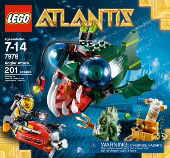 LEGO Atlantis Angler Attack