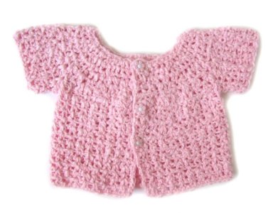 KSS Pink Short Sleeve Sweater/Vest (12 Months)