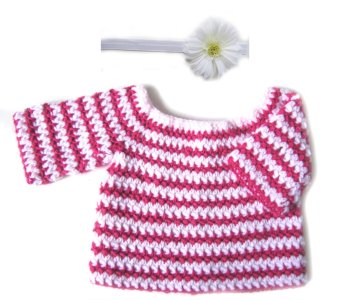 KSS Pink Striped Sweater 2T