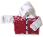 KSS Red, White & Blue Heavy Hooded Sweater/Jacket 3 Months