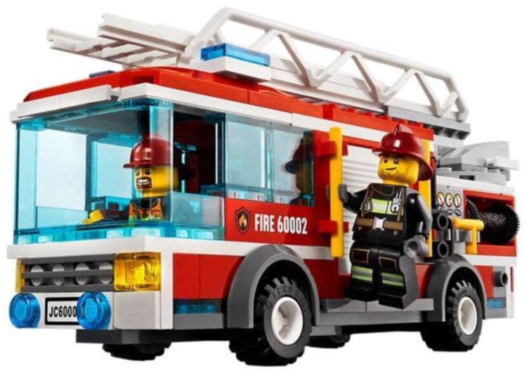 LEGO City Fire Truck 60002 - Click Image to Close
