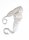 KSS White Crocheted Headband up to 16" 0 - 24 Months