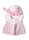 KSS Pink/White Crocheted Dress and Hat 6-9 Months