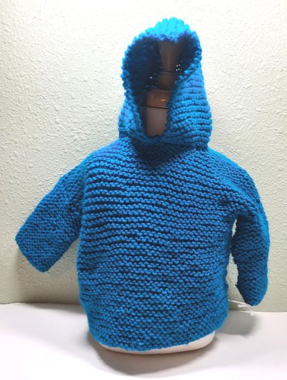 KSS Blue Teal Kids Pullover Hoodie Sweater (5 Years) SW-1100 - Click Image to Close