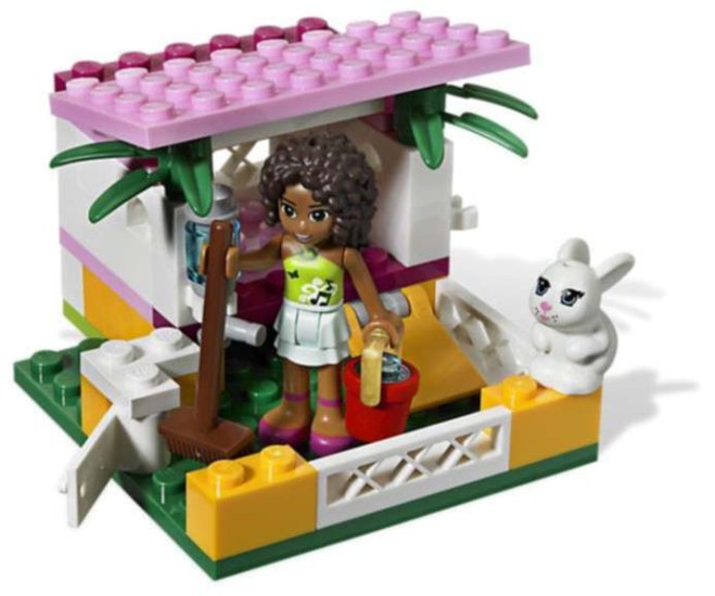 LEGO Friends Andrea's Bunny House 3938 - Click Image to Close