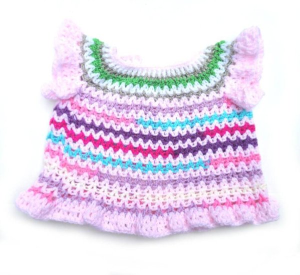 KSS Baby Crocheted Colorful Dress 6 Months DR-181