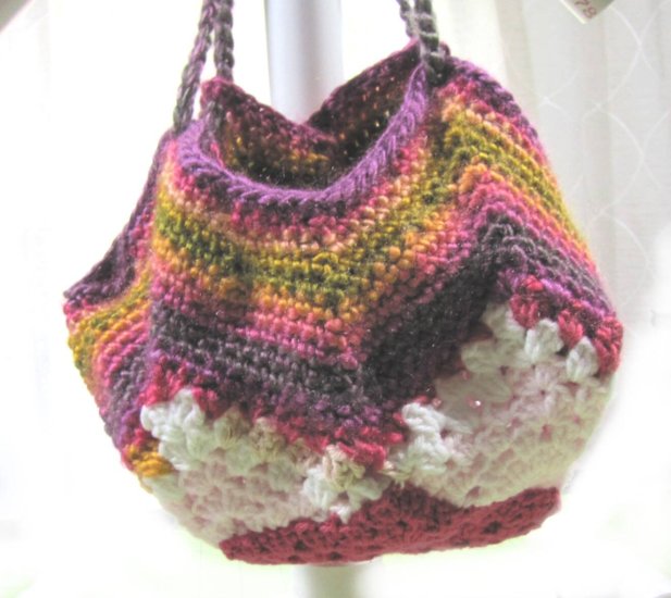 KSS Handmade Adult/Kids Sling Bag in Pink & Burnt Orange Colors TO-072
