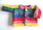 KSS Heavy Rainbow Sweater/Cardigan 18 Months