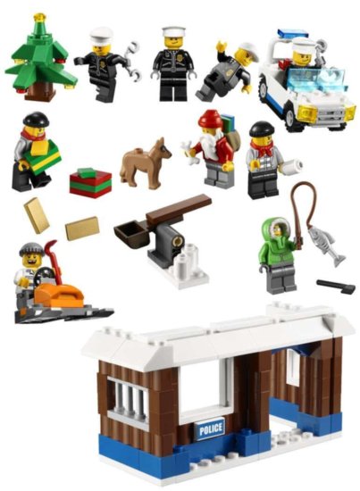 LEGO City Advent Calendar 7553 - Click Image to Close