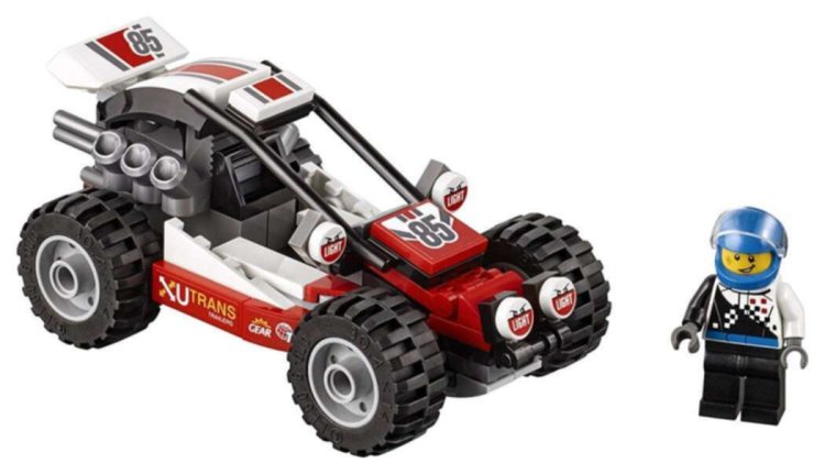 LEGO City Great Vehicles Buggy 60145 - Click Image to Close