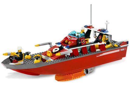 LEGO City Emergency Rescue Fireboat