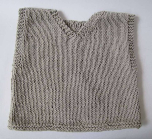 KSS Traditional Khaki Sweater Vest (2 Years) SW-164