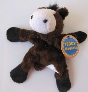 Teddykompaniet 4" Animals with Magnets Horse 1325