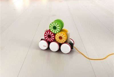 BRIO Pull Along Spin Top