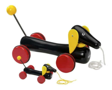 BRIO NEW Large Dachshund Pull-Along - Click Image to Close