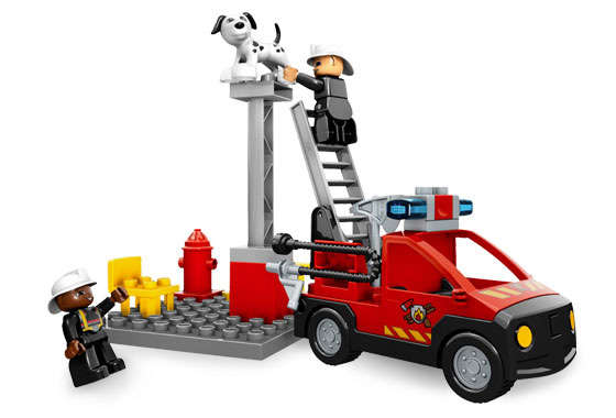 LEGO DUPLO Fire Station - Click Image to Close