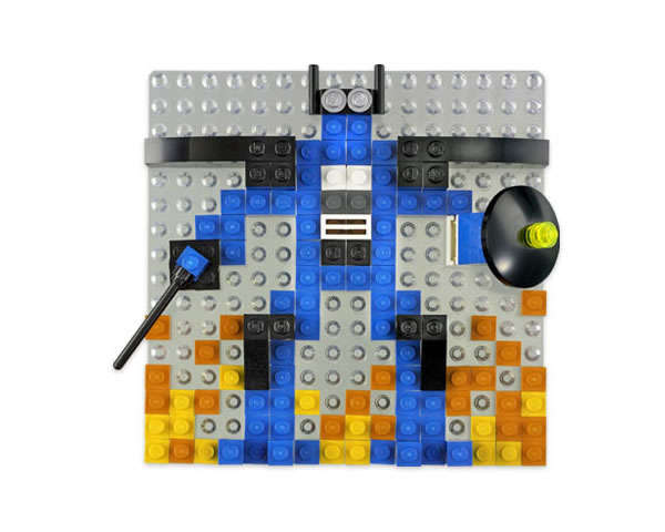LEGO Creator A World of LEGO Mosaic - Click Image to Close