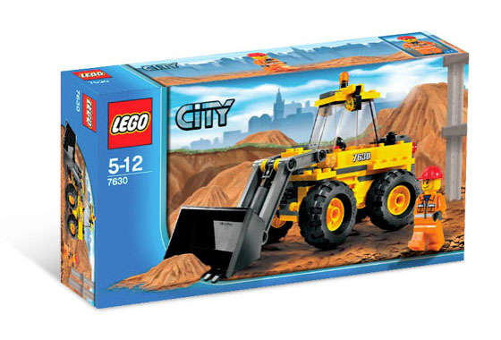 LEGO City Front-End Loader (dented box) - Click Image to Close