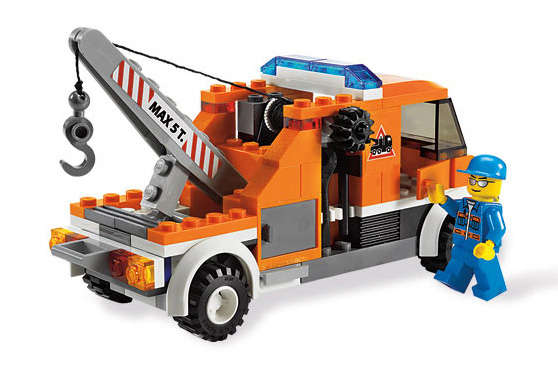 LEGO City Tow Truck (dented box) - Click Image to Close