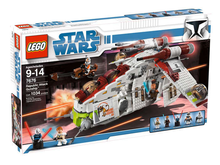 LEGO Star Wars Republic Attack Gunship - Click Image to Close