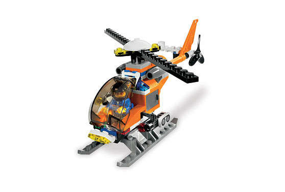 LEGO City Helicopter Transporter - Click Image to Close