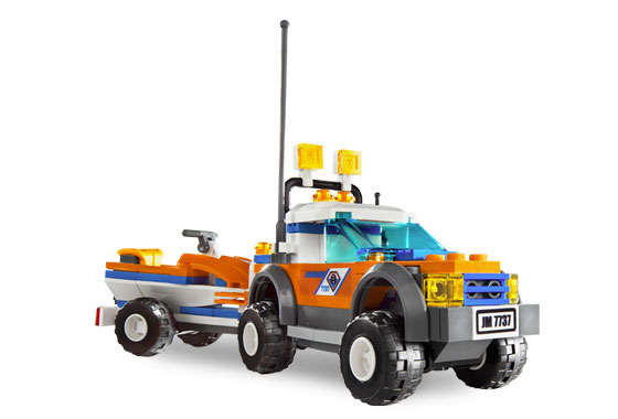 LEGO City Coast Guard 4WD & Jet Scooter