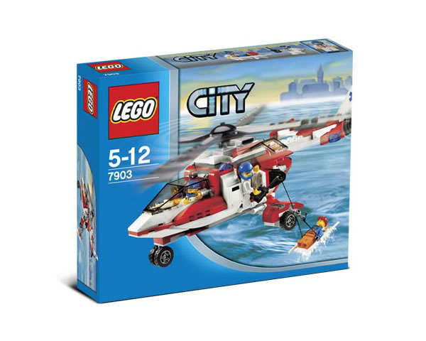 LEGO City Rescue Helicopter - Click Image to Close